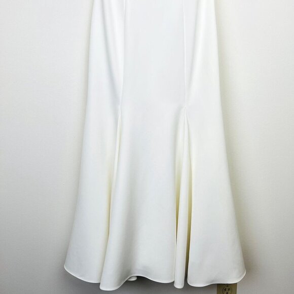 NWT MILLY Penelope Halter Neck Cady Dress  US 4 - Picture 8 of 15